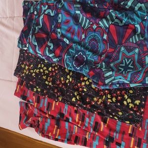 3 pairs lularo leggings tall and curvy